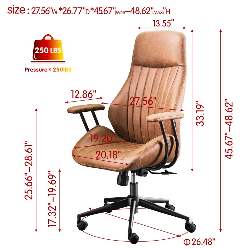 Albaugh ergonomic task online chair